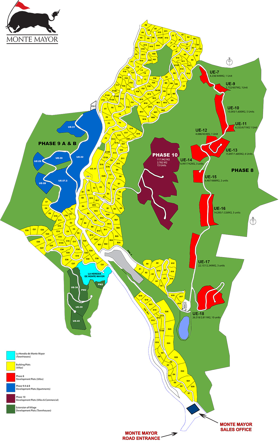 Monte Mayor Urbanisation Plan – Property for sale La Heredia